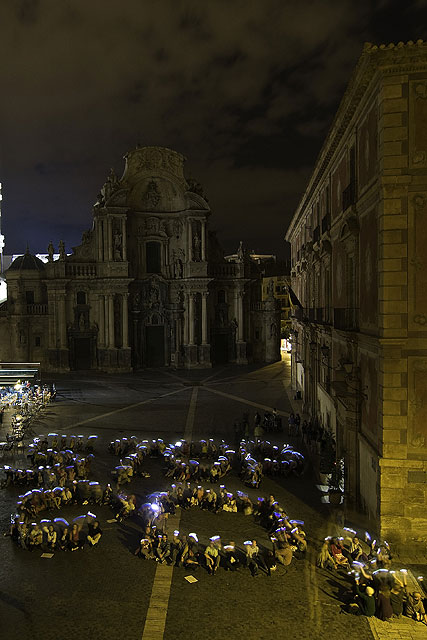 200 personas se unen en Murcia al llamamiento mundial contra el cambio climático - 1, Foto 1