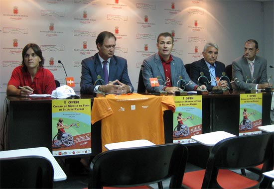 El polideportivo José Barnés acoge el I Open ‘Ciudad de Murcia’ de tenis en silla de ruedas - 1, Foto 1