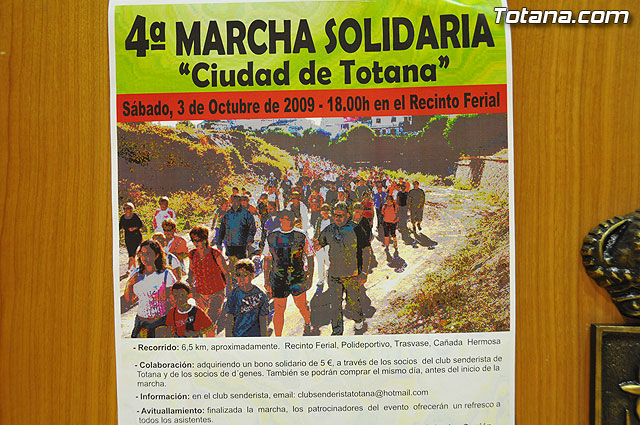 La “IV Marcha Solidaria Ciudad de Totana” se celebrar el sbado 3 de octubre, coincidiendo con las fiestas del barrio de San Francisco - 6