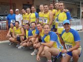 Ms de 20 atletas del Club Atletismo Totana participaron en la XVII edicin de la carrera popular de Nonduermas