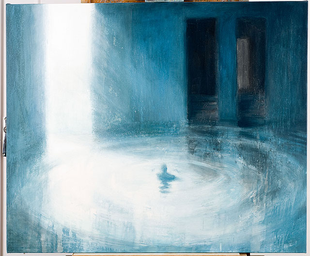 El pintor Esteban Bernal presenta su exposición en la Ermita de San Roque - 1, Foto 1