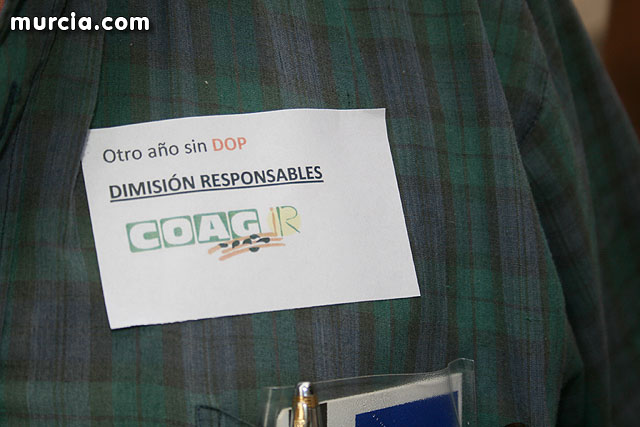 Mañana jueves, productores de Uvas de Espuña convocados por COAG, se concentrarn a las 16:30 horas ante el ayuntamiento de Totana - 1