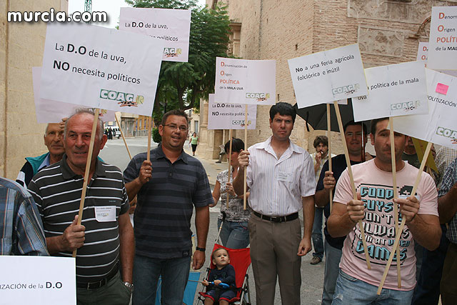 Mañana jueves, productores de Uvas de Espuña convocados por COAG, se concentrarn a las 16:30 horas ante el ayuntamiento de Totana - 30
