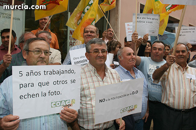 Mañana jueves, productores de Uvas de Espuña convocados por COAG, se concentrarn a las 16:30 horas ante el ayuntamiento de Totana - 34