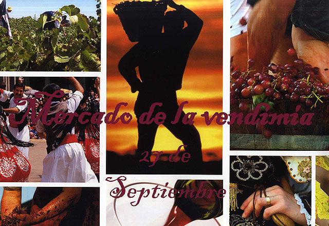 La tradicional vendimia llegará al mercadillo mensual artesano de La Santa, que se celebrará este domingo 27 de septiembre, Foto 1