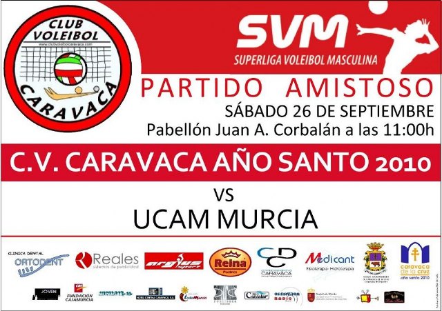 Nuevo partido de preparación para el CV Caravaca Año Santo 2010 frente a Ucam Murcia - 1, Foto 1