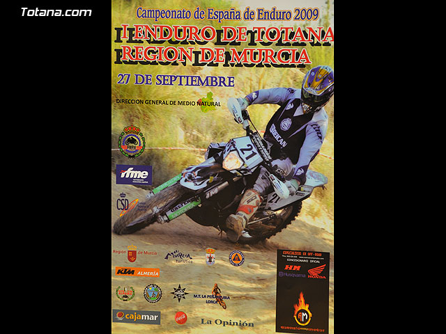 Totana acoger la ltima prueba de motociclismo del Campeonato de España de Enduro - 2