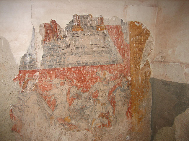 The work of the annexes of the Shrine of the Holy of Totana leave the light paintings of the eighteenth century