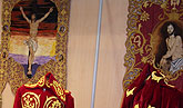 Muestra de bordados en seda y oro de las distintas archicofradías lorquinas