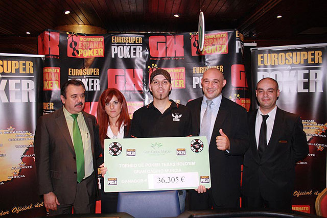 Sergio Pardo se proclama vencedor de la 8ª fase del Campeonato de España de Poker - 1, Foto 1
