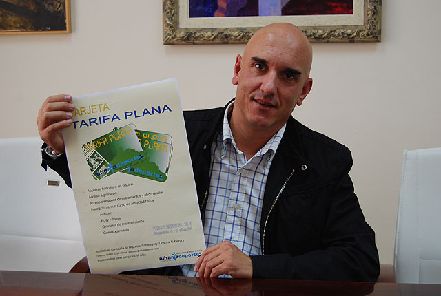Con la nueva tarjeta “Tarifa Plana” se podrán practicar varios deportes en la localidad a reducido coste, Foto 1