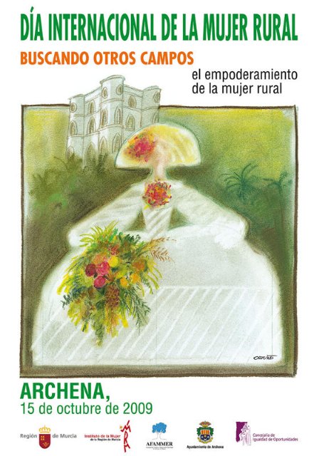 La jornada Buscando nuevos campos: el empoderamiento de la mujer rural, que se celebra en Archena, tendrá lugar el día 15 de octubre, Foto 1