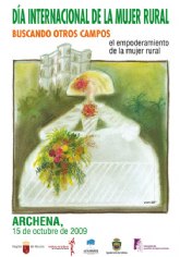 La jornada Buscando nuevos campos: el empoderamiento de la mujer rural, que se celebra en Archena, tendrá lugar el día 15 de octubre