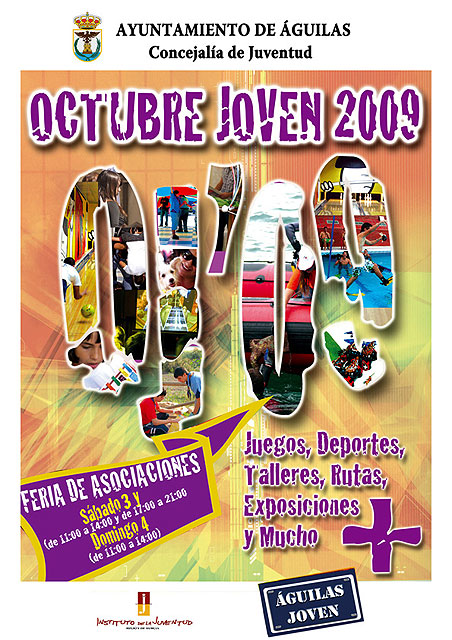 El alcalde de Águilas inaugurará el sábado la Feria de Asociaciones del «Octubre Joven 09» - 1, Foto 1