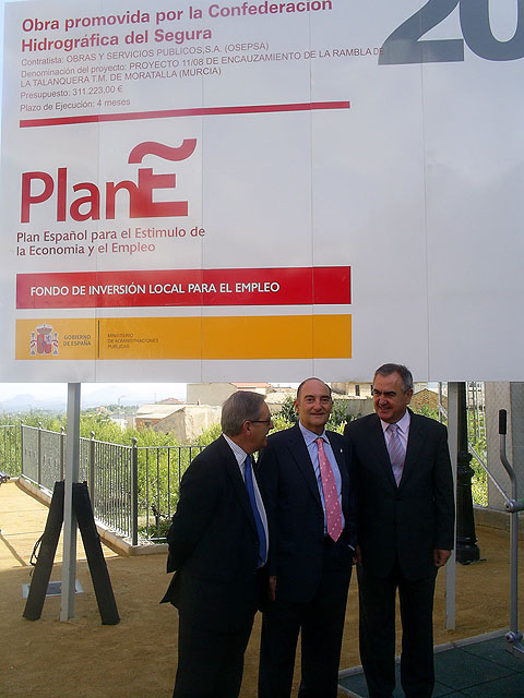 El Gobierno de España invierte más de 300.000 euros en encauzar la Rambla de la Talanquera, en Moratalla - 1, Foto 1