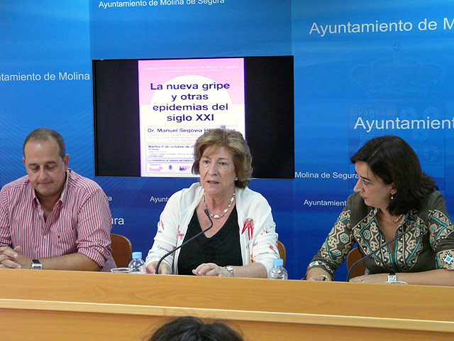 La Fundación de Estudios Médicos de Molina de Segura presenta una conferencia sobre La nueva gripe y otras epidemias del siglo XXI - 1, Foto 1