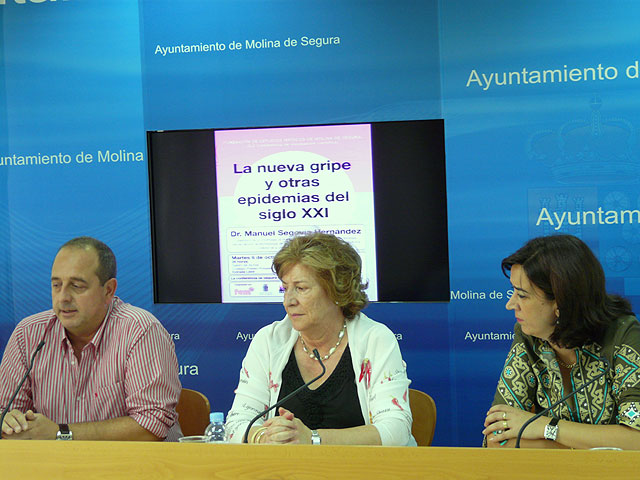 La Fundación de Estudios Médicos de Molina de Segura presenta una conferencia sobre La nueva gripe y otras epidemias del siglo XXI - 2, Foto 2