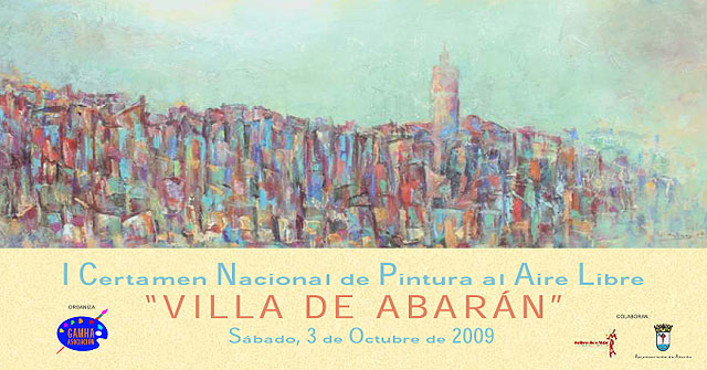 I Certamen Nacional de Pintura al Aire Libre “Villa de Abarán 2009”. Tendrá lugar mañana día 3 - 1, Foto 1