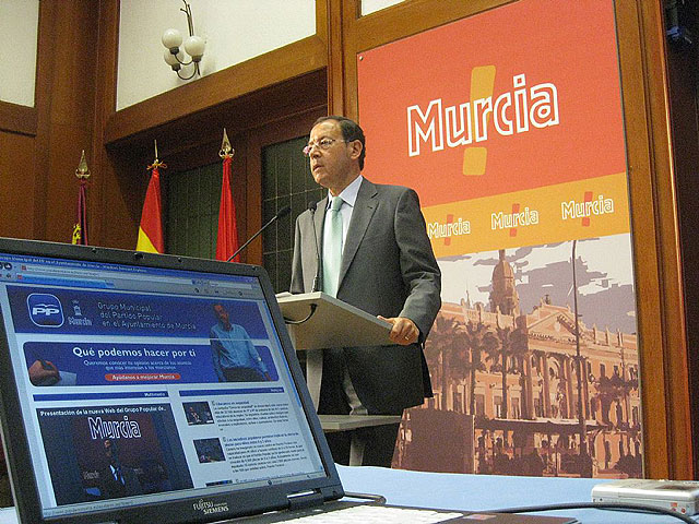 El grupo municipal del Partido Popular en el Ayuntamiento de Murcia estrena web - 1, Foto 1