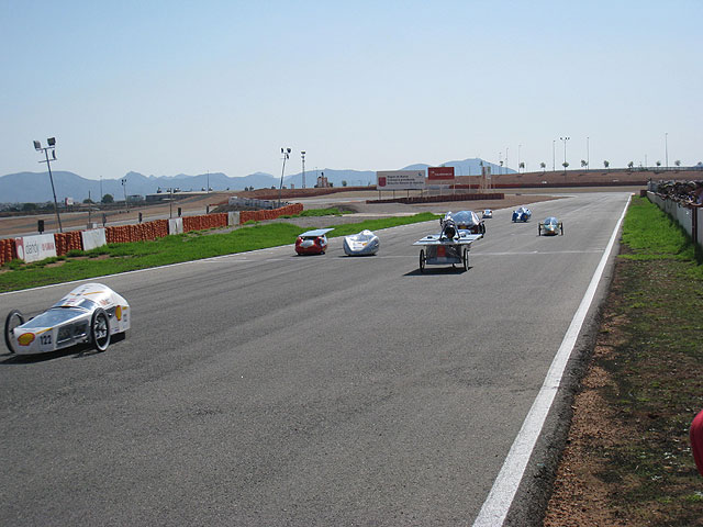 Imagen de los vehículos participantes en la 'Solar Race-Región de Murcia', Foto 2
