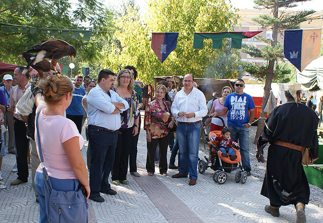 El Alcalde inaugura el Mercado Medieval de la Feria y Fiestas de Puerto Lumbreras 2009 - 1, Foto 1