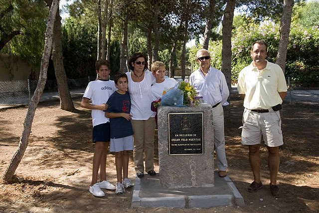 Vecinos de Tentegorra homenajean a Oscar Yelo - 1, Foto 1