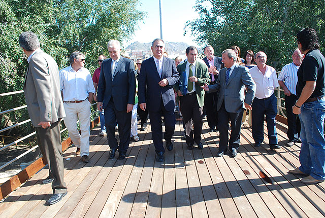González Tovar y Antonio Eugenio Gómez inauguran la remodelación del Puente Metálico - 3, Foto 3