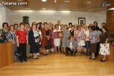 Autoridades municipales realizan una recepcin institucional a representantes de asociaciones de amas de casa de la Regin de Murcia