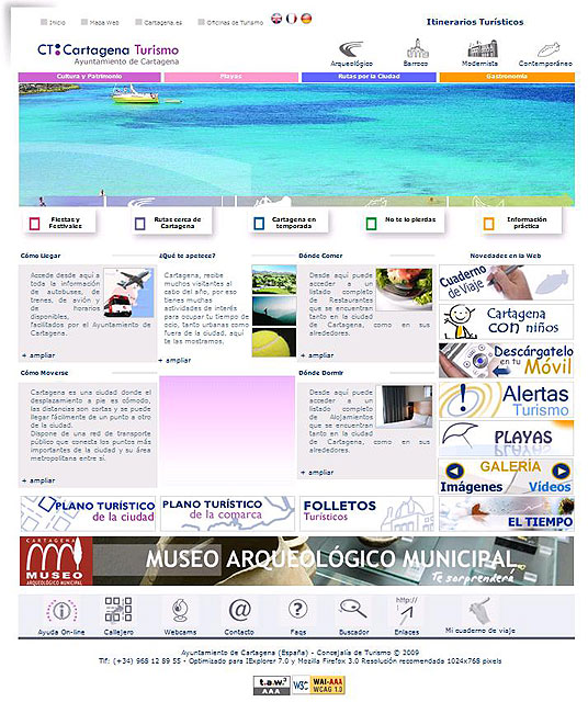 El nuevo portal de Turismo duplica sus visitas - 1, Foto 1