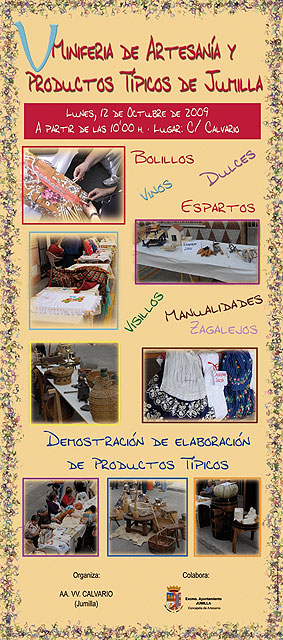 La calle Calvario acoge, este lunes 12 de octubre, la V Miniferia de Artesanía y Productos Típicos - 2, Foto 2