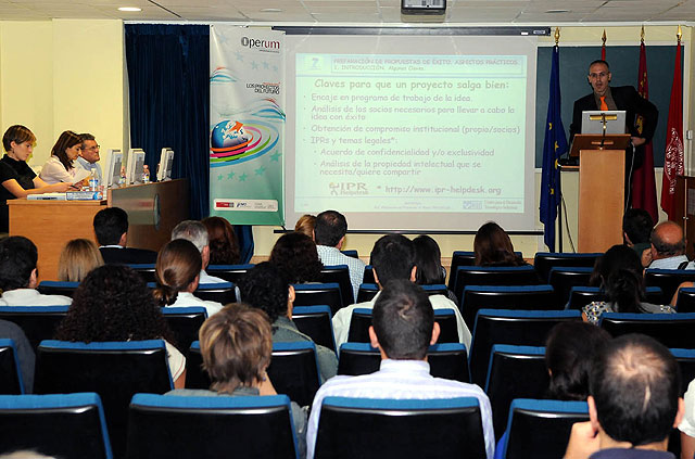 La Universidad de Murcia celebró la Jornada de Proyectos Europeos - 1, Foto 1