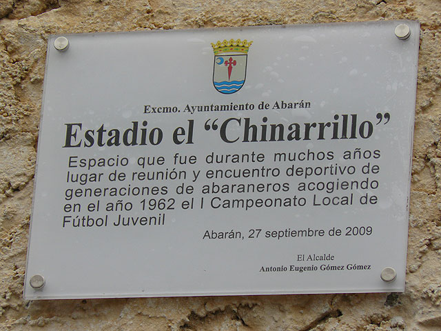 El Ayuntamiento de Abarán homenajea al Estadio “El Chinarrillo” - 2, Foto 2