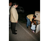 El camino del Escurridor de Marchena cuenta desde ayer con 37 puntos nuevos de alumbrado pblico