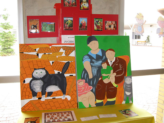 Los niños del Pérez Villanueva rinden homenaje a los grandes pintores - 2, Foto 2