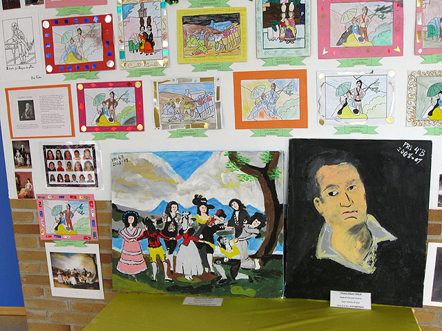 Los niños del Pérez Villanueva rinden homenaje a los grandes pintores - 3, Foto 3