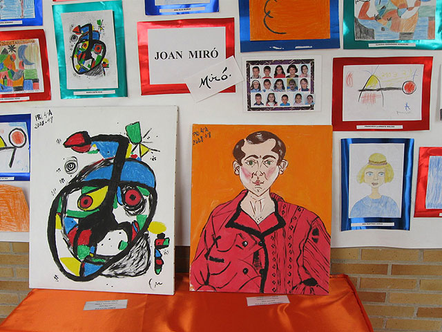 Los niños del Pérez Villanueva rinden homenaje a los grandes pintores - 4, Foto 4