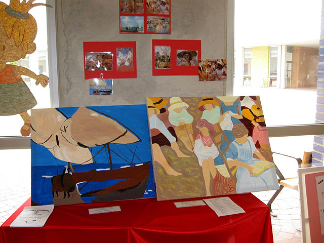 Los niños del Pérez Villanueva rinden homenaje a los grandes pintores - 5, Foto 5