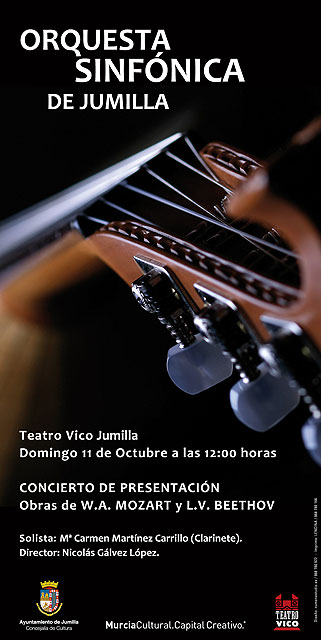 La Orquesta Sinfónica de Jumilla se presenta con un concierto el próximo domingo 11 de octubre - 1, Foto 1