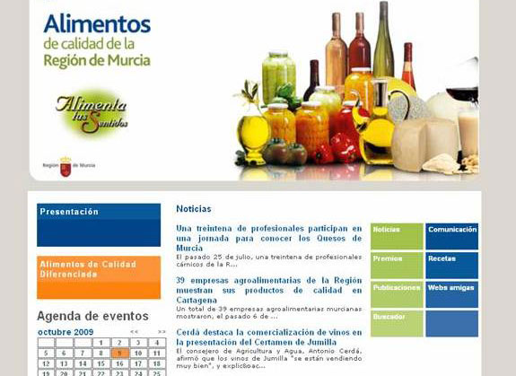La Región  de Murcia promociona sus alimentos de calidad en Internet - 1, Foto 1