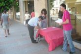 Más de 300 vecinos de Las Torres de Cotillas secundaron el sábado con su firma la Iniciativa Legislativa Popular en defensa del trasvase Tajo-Segura