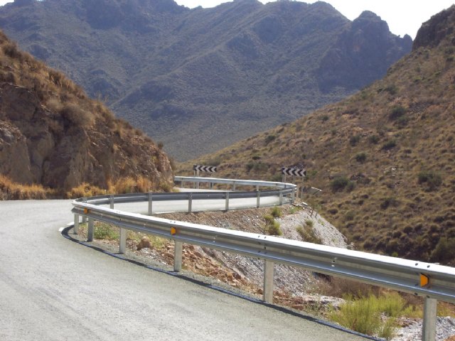 La Comunidad invierte un millón de euros en reforzar una carretera del Alto Guadalentín - 1, Foto 1
