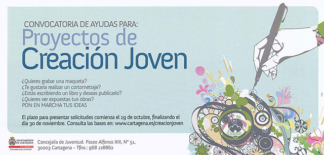 24.000 euros destinados a ayudas a proyectos de creación joven - 1, Foto 1