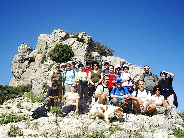 Más de una veintena de senderistas participan en la segunda jornada de senderismo 2009-2010, Foto 1