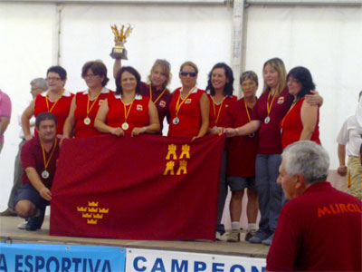 Las damas, subcampeonas de España, Foto 3