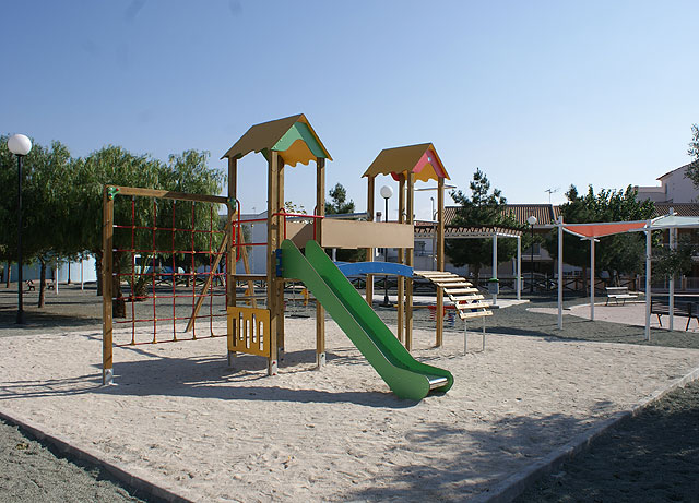 El Ayuntamiento de Puerto Lumbreras finaliza las obras de mejora en el Parque Público de La Estación del Esparragal - 1, Foto 1