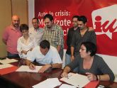 IU instalar mesas para recoger firmas a favor del Tajo-Segura
