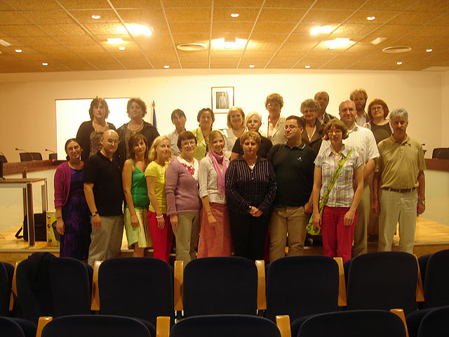 La Acaldesa recibe a los participantes de un programa europeo de Educación que coordina la Escuela Oficial de Idiomas de San Javier - 1, Foto 1