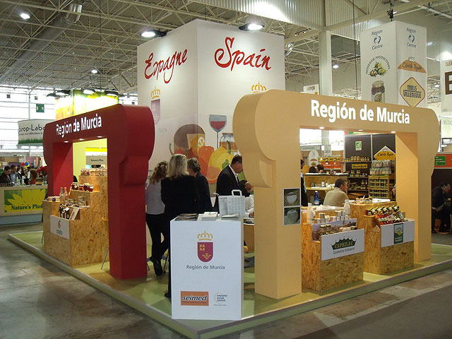 Espacio expositivo de la Región en la feria 'Nat expo 2009' (París), Foto 1