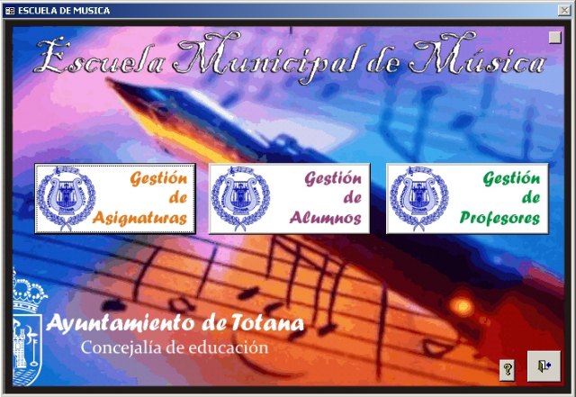 La concejalía de Nuevas Tecnologías desarrolla una aplicación de base de datos para agilizar la gestión de la Escuela Municipal de Música, Foto 1