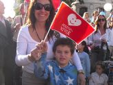 Responsables polticos del PP de Totana acuden a la manifestacin 'Por la vida', celebrada este sbado en madrid